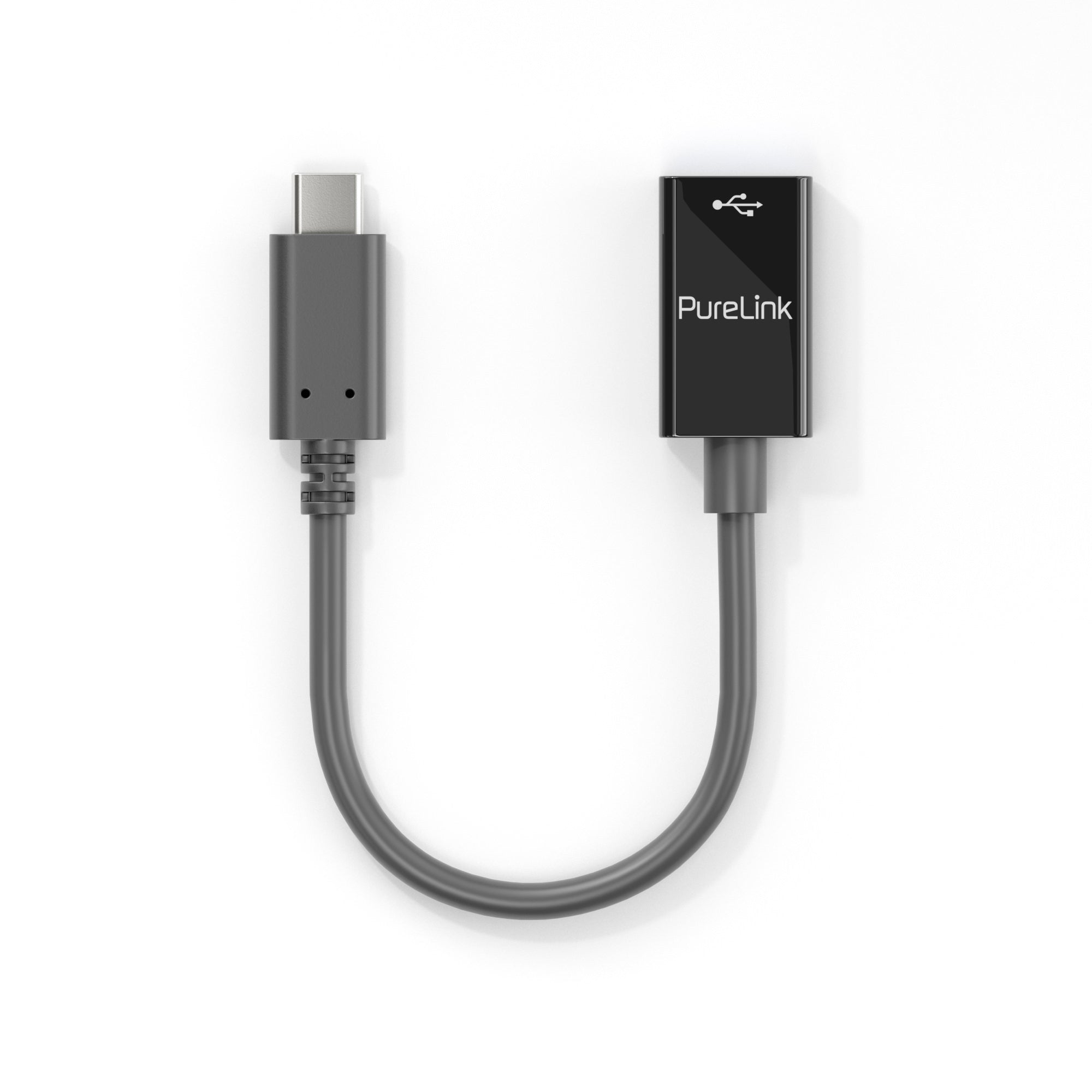 PureLink USB-C auf USB-A Adapter - USB 3.1 Gen 1 - iSerie - schwarz - 0,10m PureLink USB-C auf USB-A Adapter - USB 3.1 Gen 1 - iSerie - schwarz - 0,10m